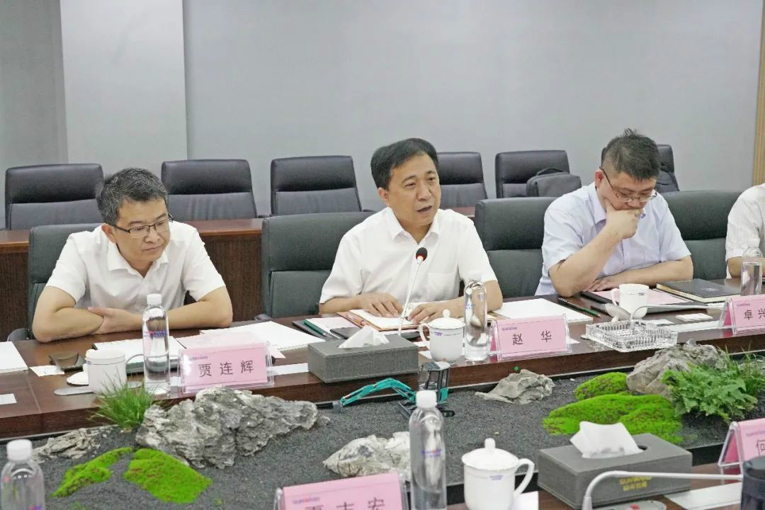 中铁装备赵华总经理莅临不朽情缘智能交流