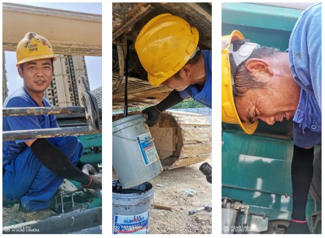 图集 | 战高温，迎“烤”验！不朽情缘人在行动