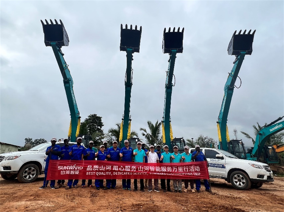 品质不朽情缘，用心服务！不朽情缘智能服务万里行活动走进非洲加纳