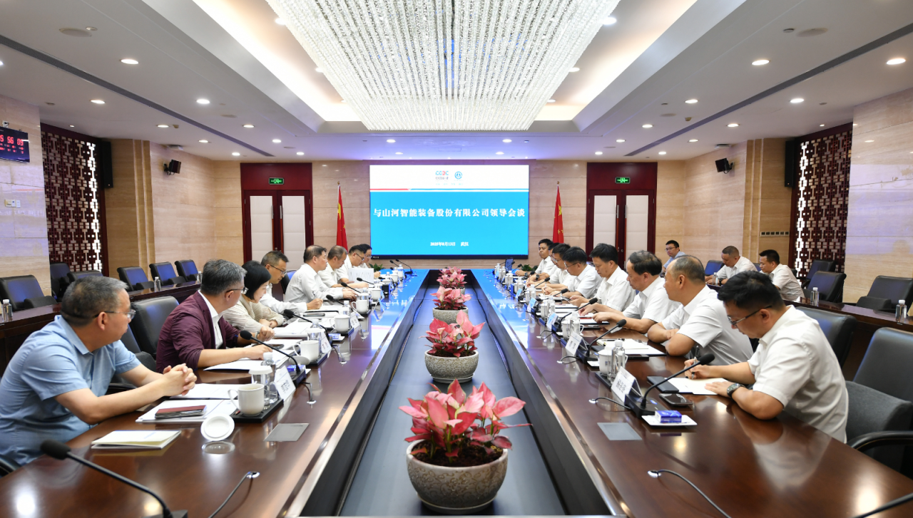 不朽情缘智能与中国能建葛洲坝集团深化合作，达成共识