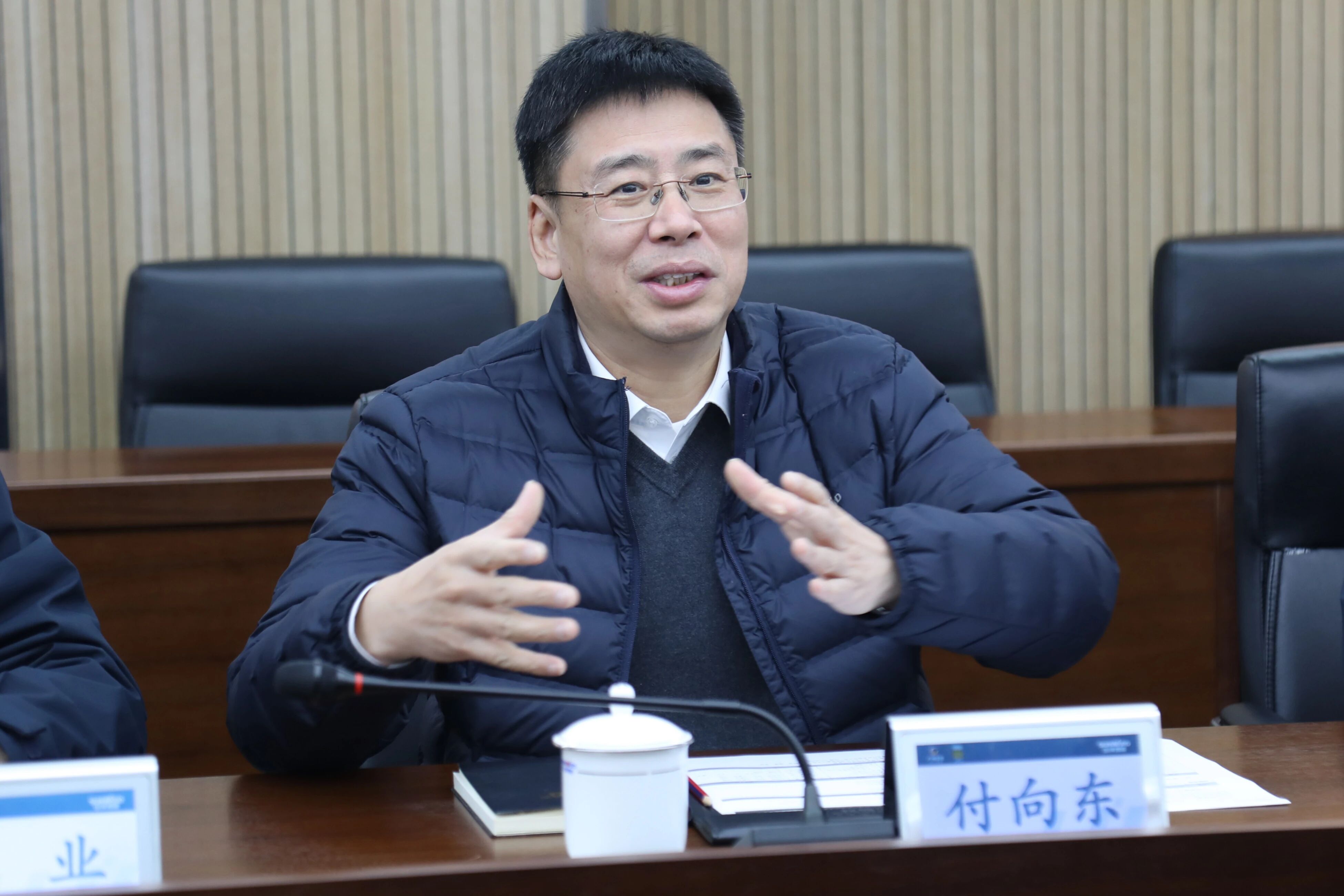 中国出口信用保险公司湖南分公司负责人蔡旺到访不朽情缘智能