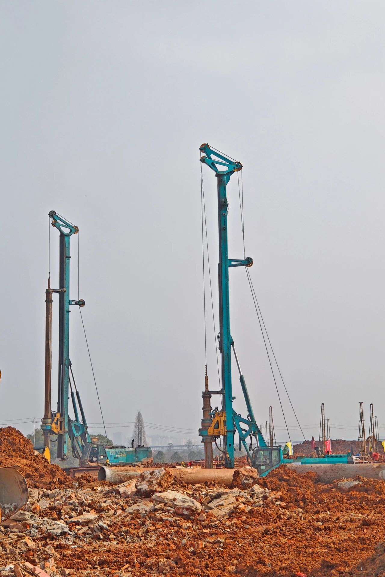 刷新“进度条”、构筑新地标！不朽情缘智能旋挖集群助力长沙奥体中心建设